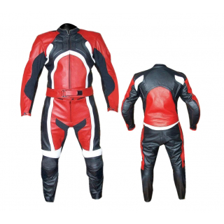 Motorbike leather suits 2 piece