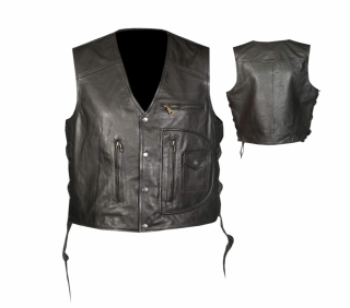 Motorbike Leather Vests