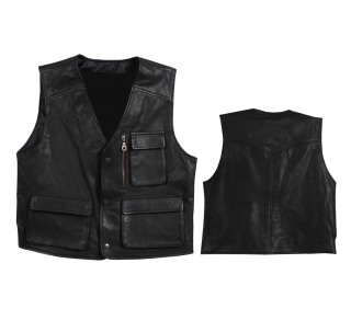 Motorbike Leather Vests