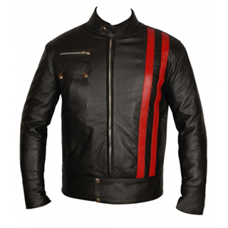 Leather Fashion Jacket Men